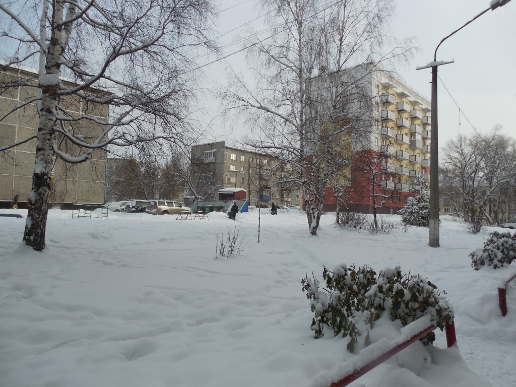 обл. Кемеровская, г. Новокузнецк, ул. День Шахтера, д. 6-придомовая территория