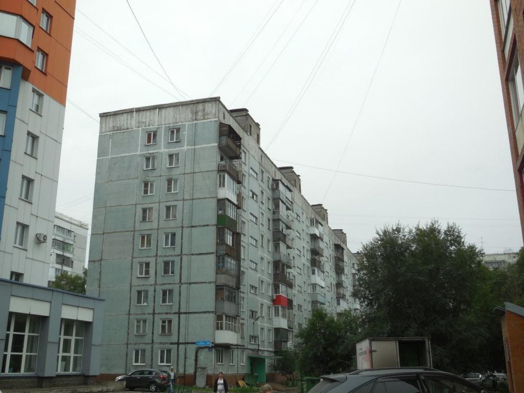 обл. Кемеровская, г. Новокузнецк, ул. Тольятти, д. 43-фасад здания
