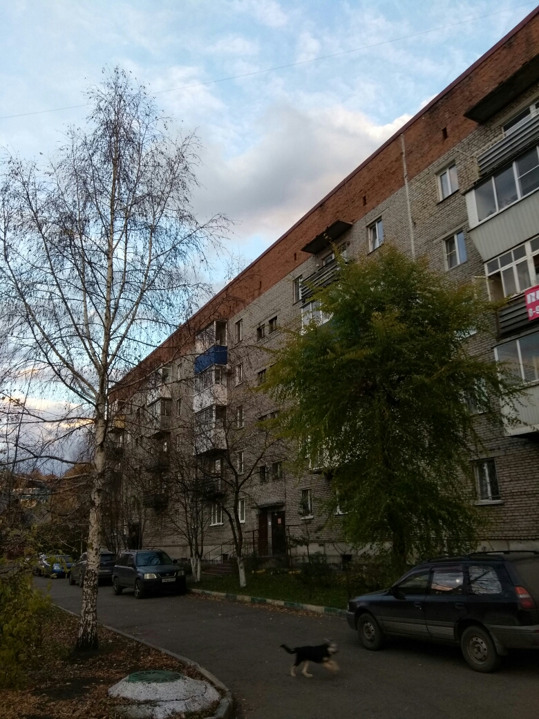 обл. Кемеровская, г. Новокузнецк, ул. Тушинская, д. 74-фасад здания