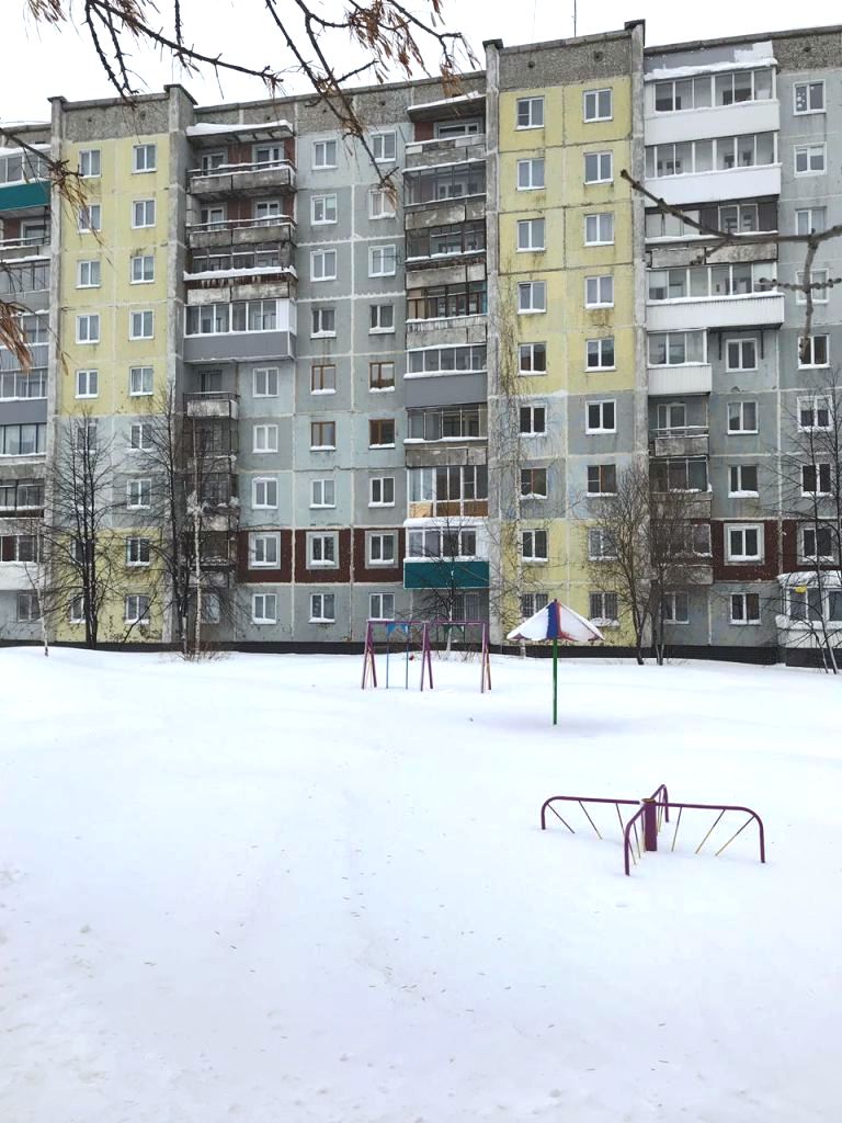 обл. Кемеровская, г. Прокопьевск, пр-кт. Строителей, д. 59-фасад здания