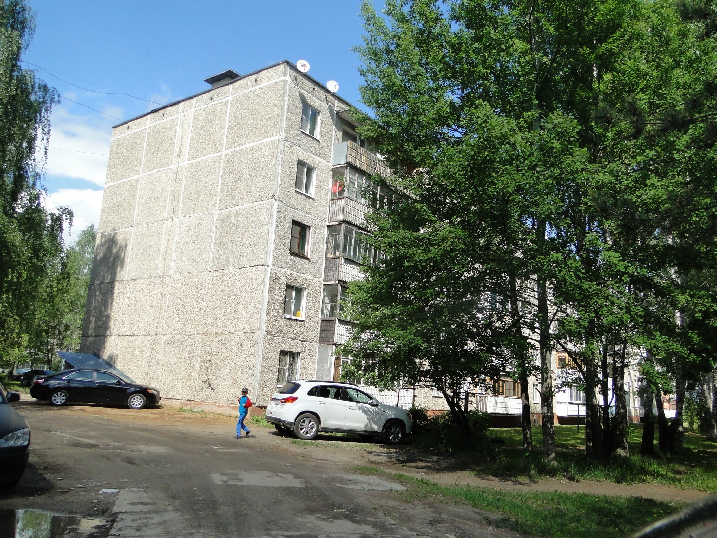 обл. Костромская, р-н. Костромской, п. Караваево, ул. Штеймана, д. 62-фасад здания