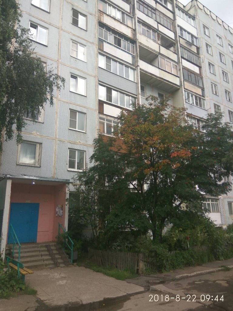 обл. Костромская, р-н. Костромской, г. Кострома, ул. Мясницкая, д. 62-фасад здания