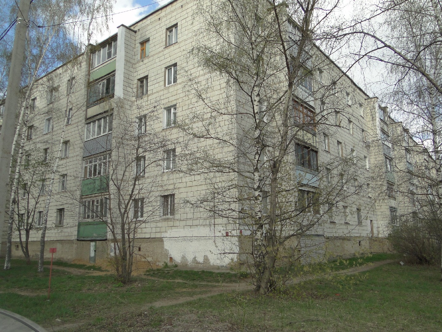 обл. Костромская, р-н. Костромской, г. Кострома, ул. Шагова, д. 205-фасад здания