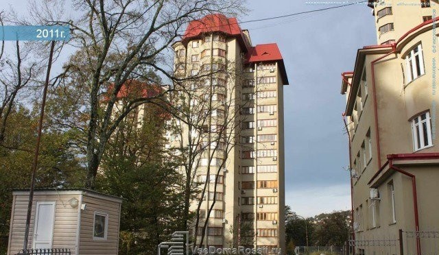 край. Краснодарский, г. Сочи, ул. Вишневая, д. 29-фасад здания