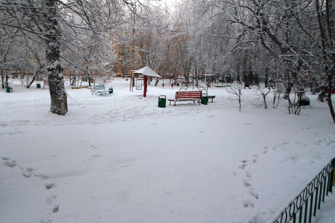 край. Красноярский, г. Красноярск, ул. Александра Матросова, д. 10А-придомовая территория