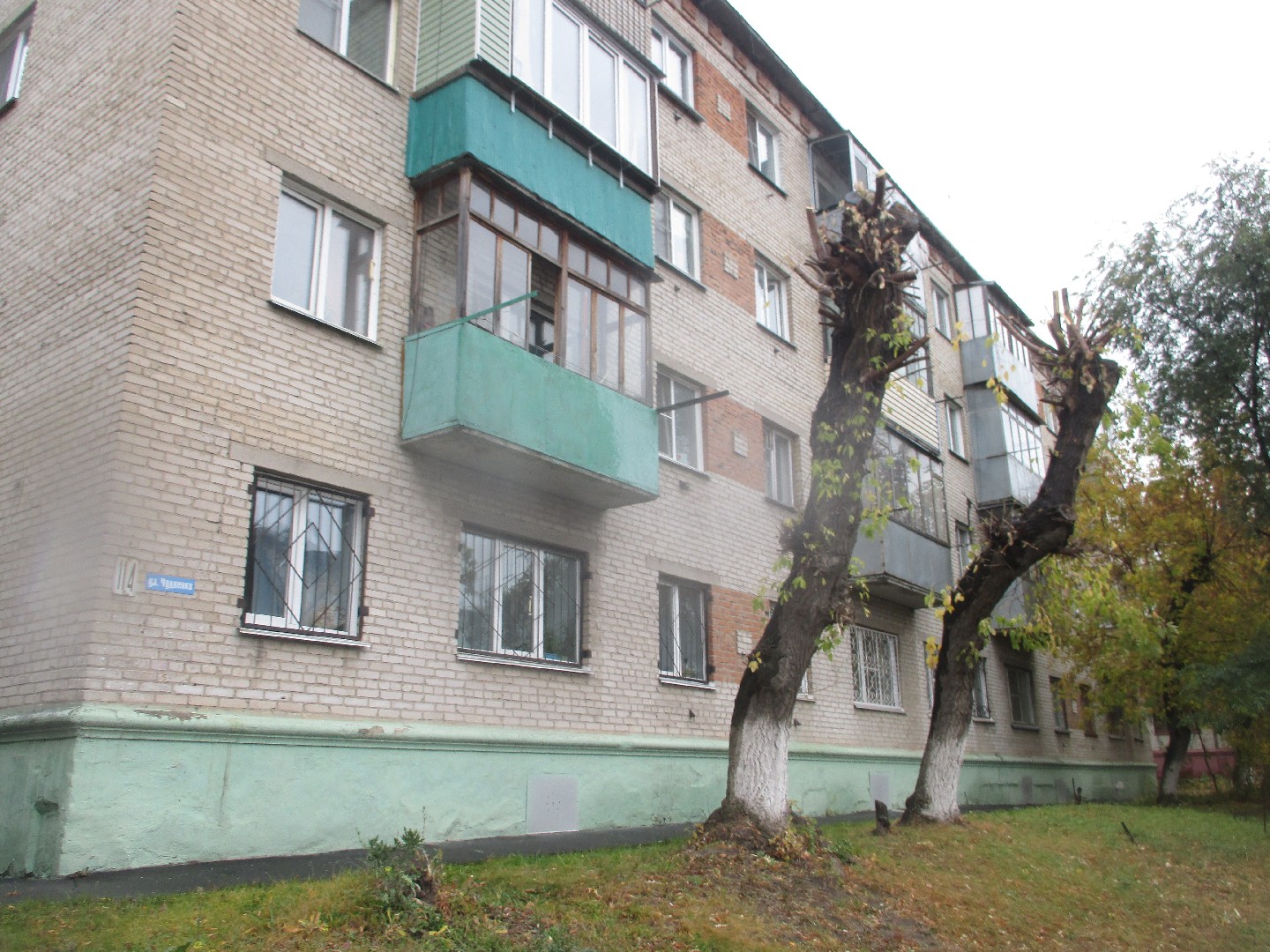 край. Алтайский, г. Барнаул, ул. Чудненко, д. 114-фасад здания