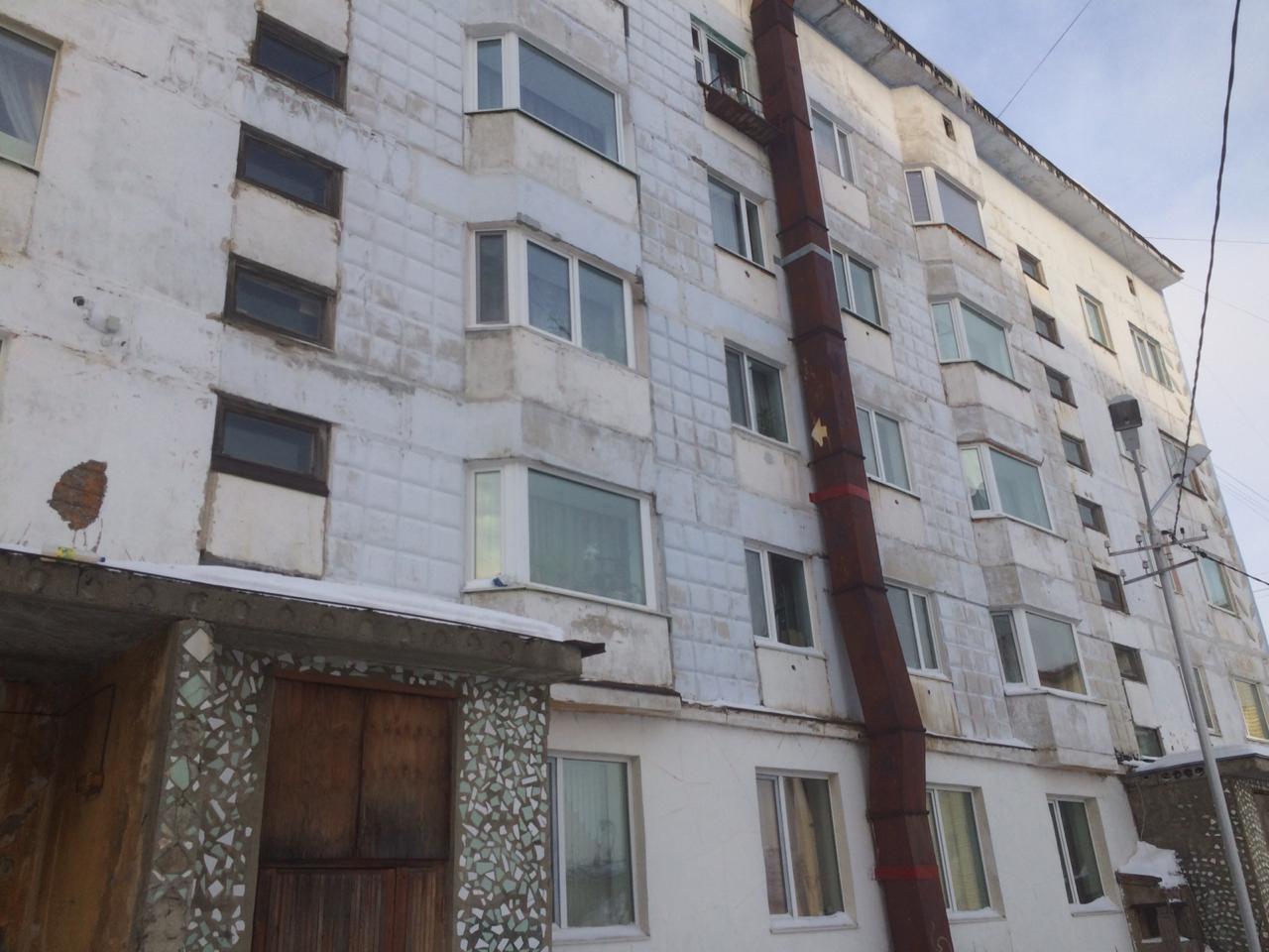 обл. Магаданская, г. Магадан, ул. Наровчатова, д. 3-фасад здания
