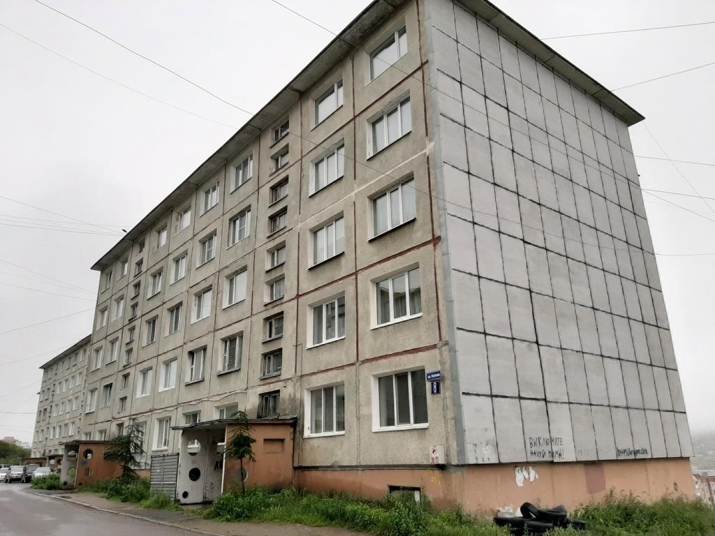 обл. Магаданская, г. Магадан, ул. Флотская, д. 8-фасад здания