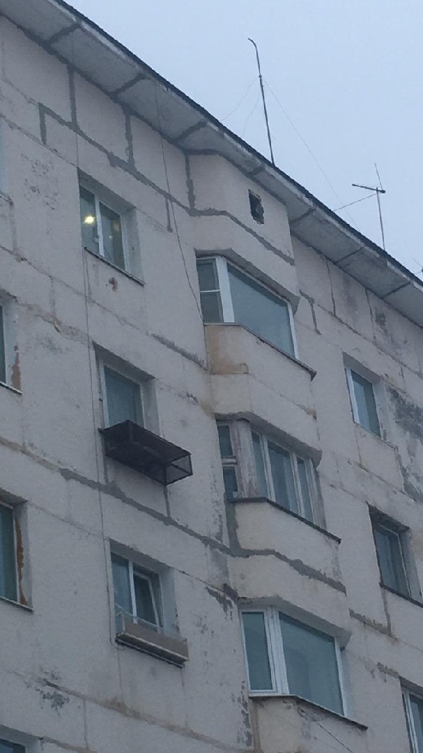 обл. Магаданская, г. Магадан, ул. Шмелева, д. 1(1-30)-фасад здания