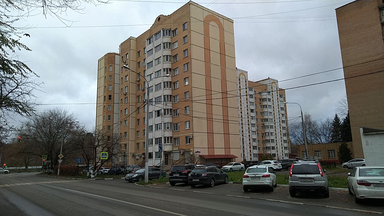 обл. Московская, г. Балашиха, ул. Карбышева, д. 1-фасад здания