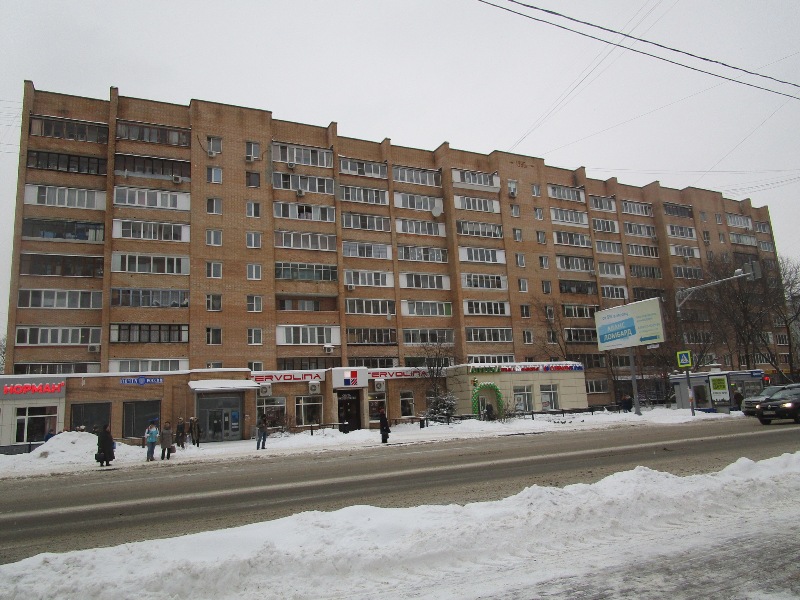 обл. Московская, г. Балашиха, ул. Свердлова, д. 23-фасад здания
