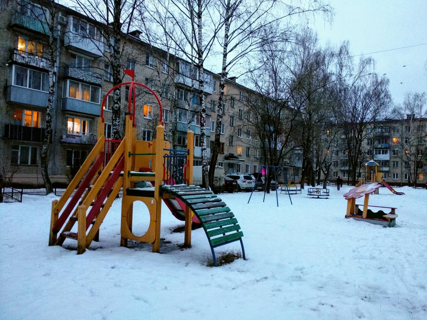 обл. Московская, г. Дубна, ул. Карла Маркса, д. 29-придомовая территория