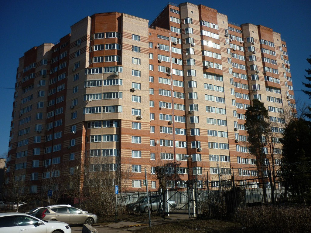 обл. Московская, г. Ивантеевка, ул. Трудовая, д. 18-фасад здания