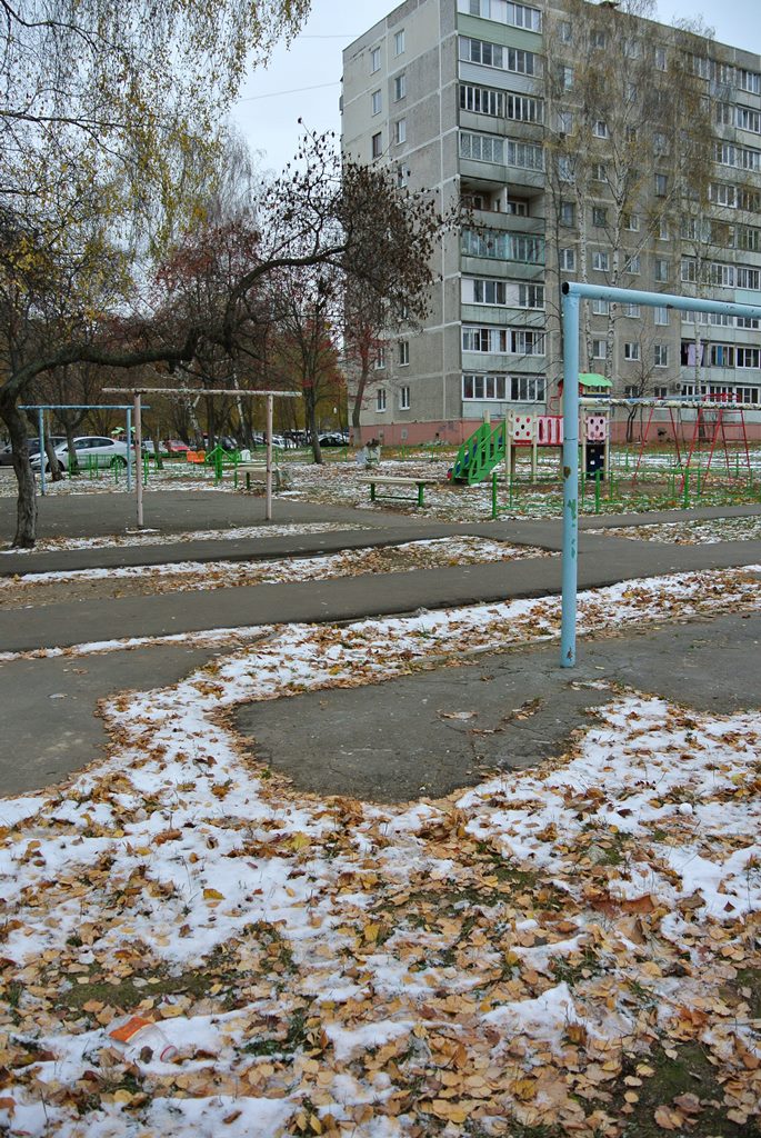 обл. Московская, г. Коломна, ул. Спирина, д. 1-придомовая территория