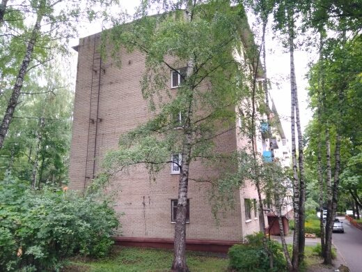 обл. Московская, г. Королев, мкр. Юбилейный, ул. Военных строителей, д. 12, к. -, стр. --фасад здания