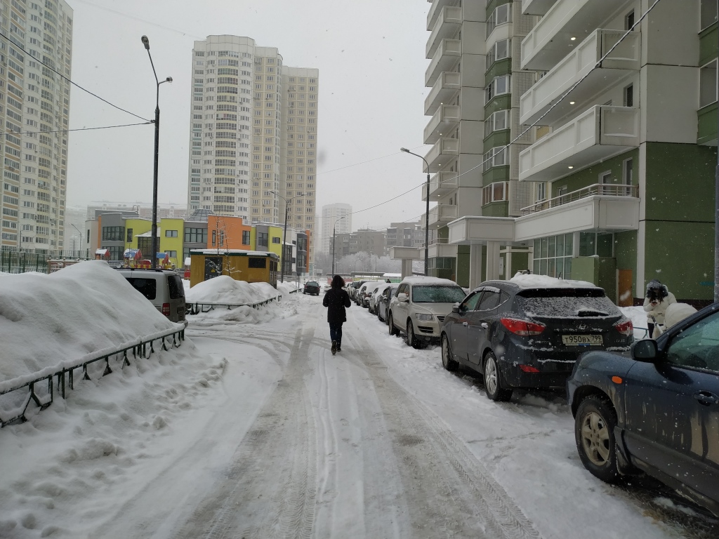 обл. Московская, р-н. Люберецкий, г. Люберцы, ул. Преображенская, д. 13-придомовая территория