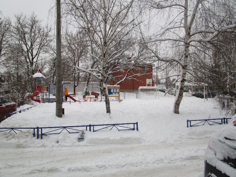 обл. Московская, р-н. Люберецкий, п. Малаховка, ул. Калинина, д. 29/3А-придомовая территория