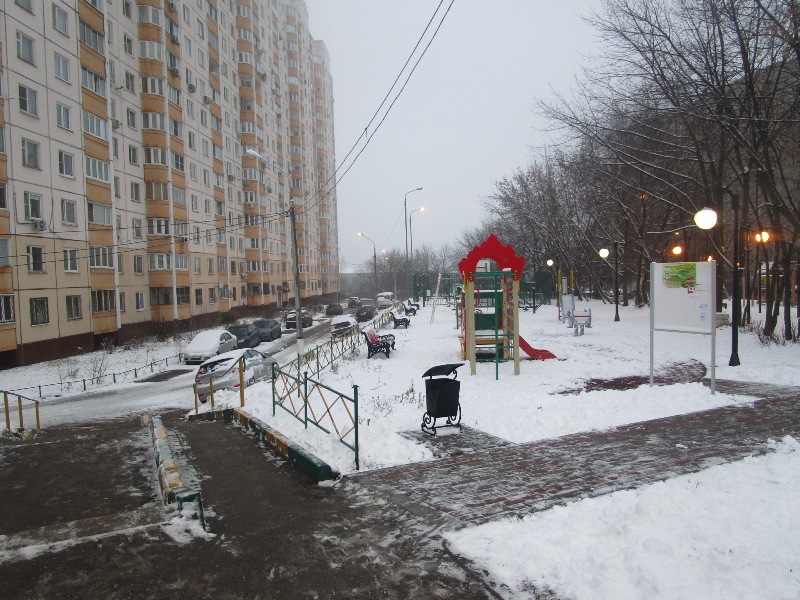 обл. Московская, р-н. Люберецкий, п. Томилино, ул. Гаршина, д. 9А, к. 14-придомовая территория