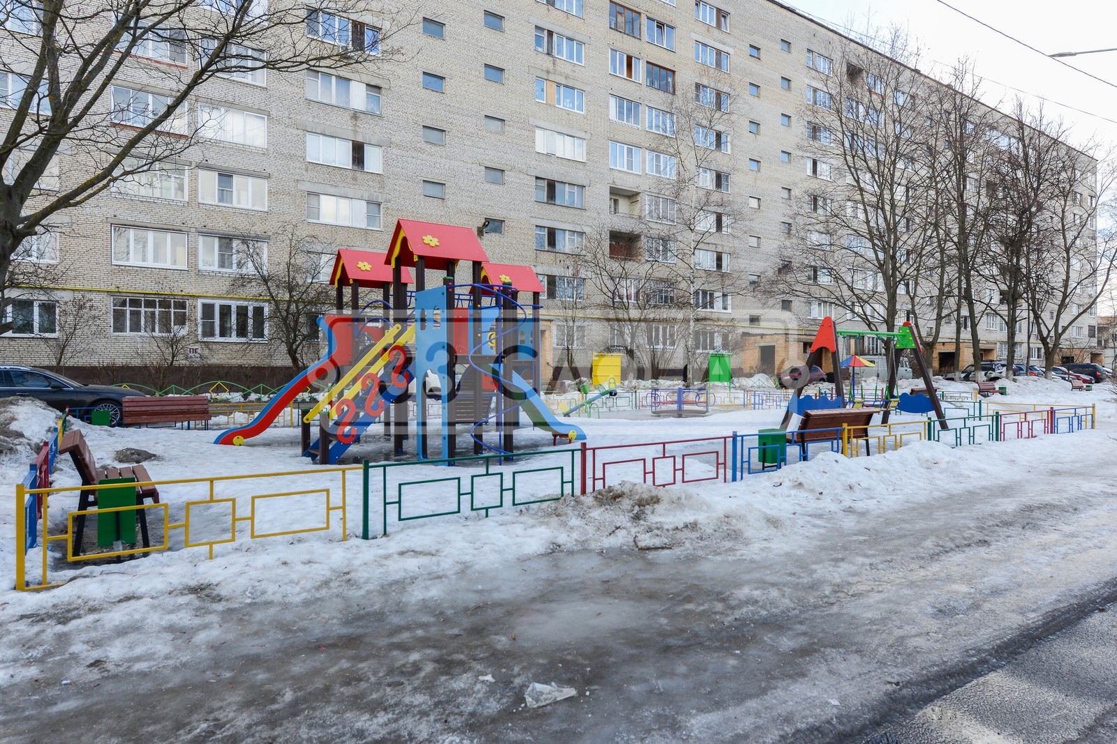 обл. Московская, р-н. Ногинский, г. Ногинск, ул. 200 лет Города, д. 9-придомовая территория