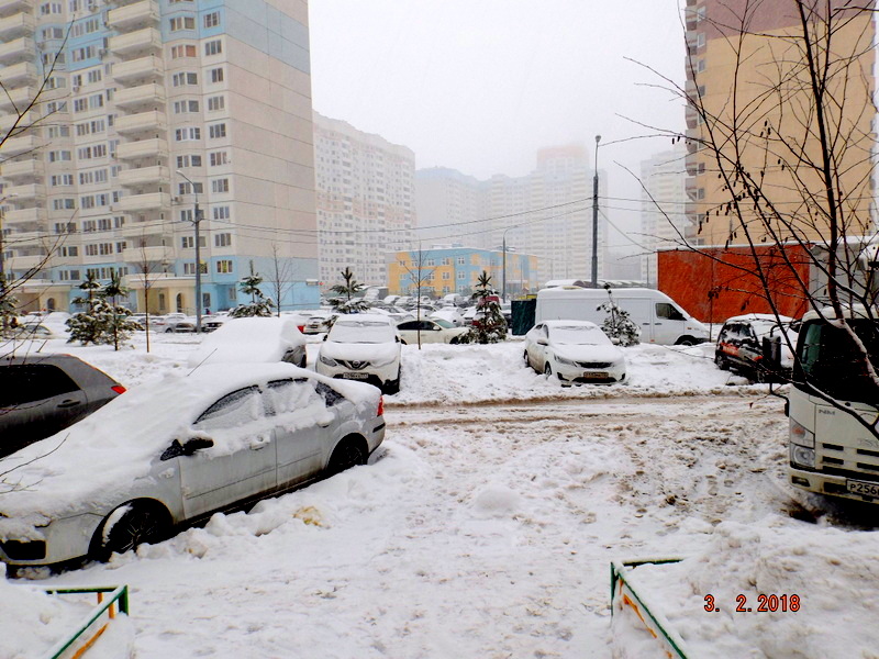 обл. Московская, р-н. Одинцовский, г. Одинцово, ул. Кутузовская, д. 74В-придомовая территория