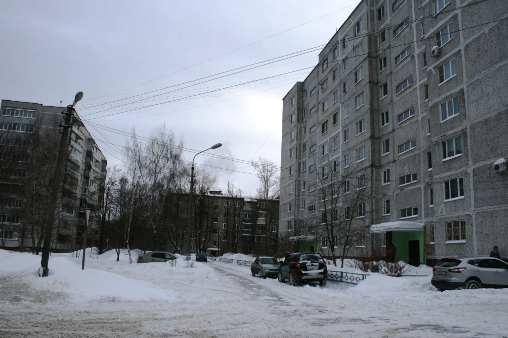 обл. Московская, р-н. Орехово-Зуевский, г. Куровское, ул. Коммунистическая, д. 38-придомовая территория