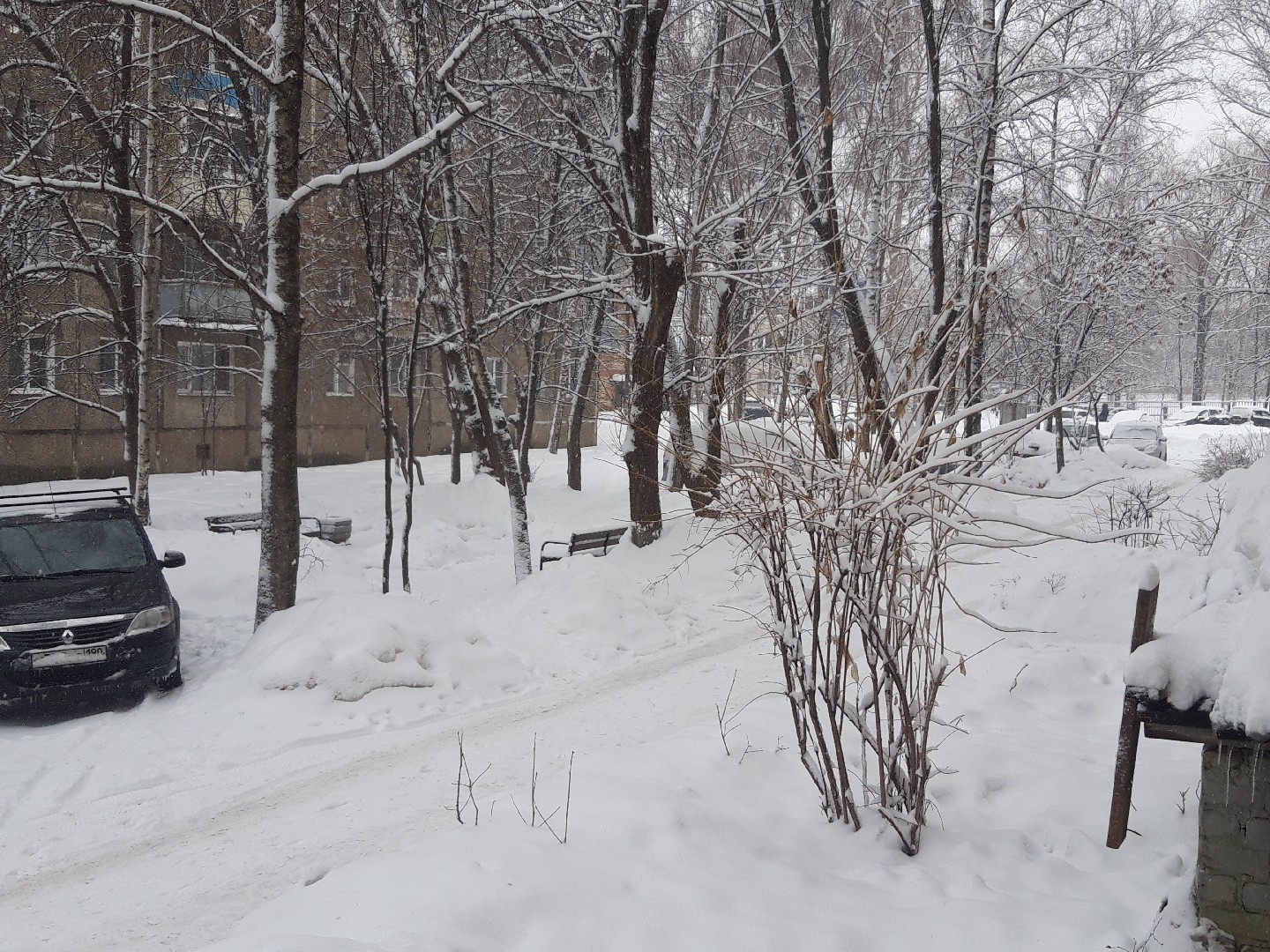 обл. Московская, р-н. Павлово-Посадский, г. Павловский Посад, ул. Южная, д. 18-придомовая территория