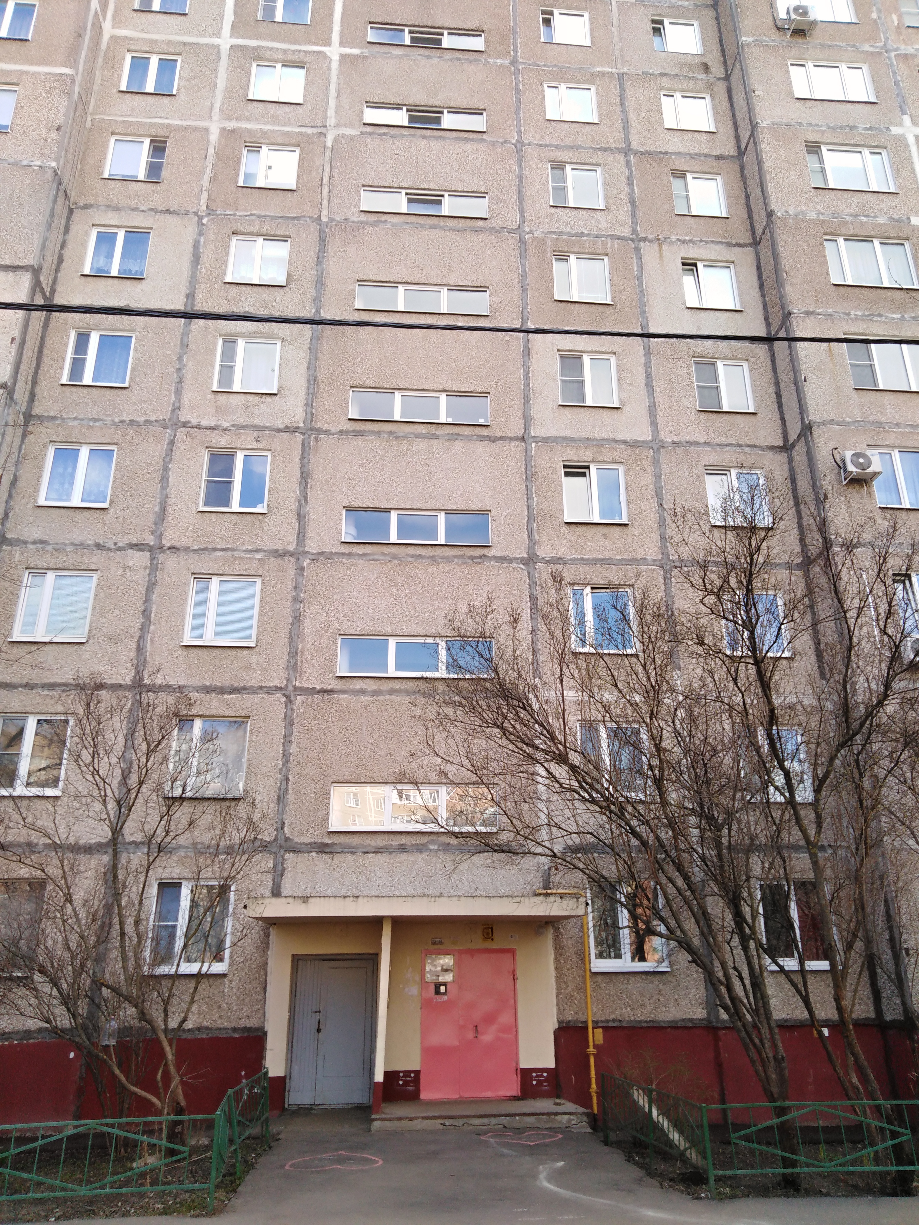 обл. Московская, г. Подольск, ул. Веллинга, д. 14-фасад здания