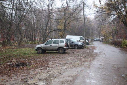 обл. Московская, г. Подольск, ул. Пионерская, д. 7-придомовая территория