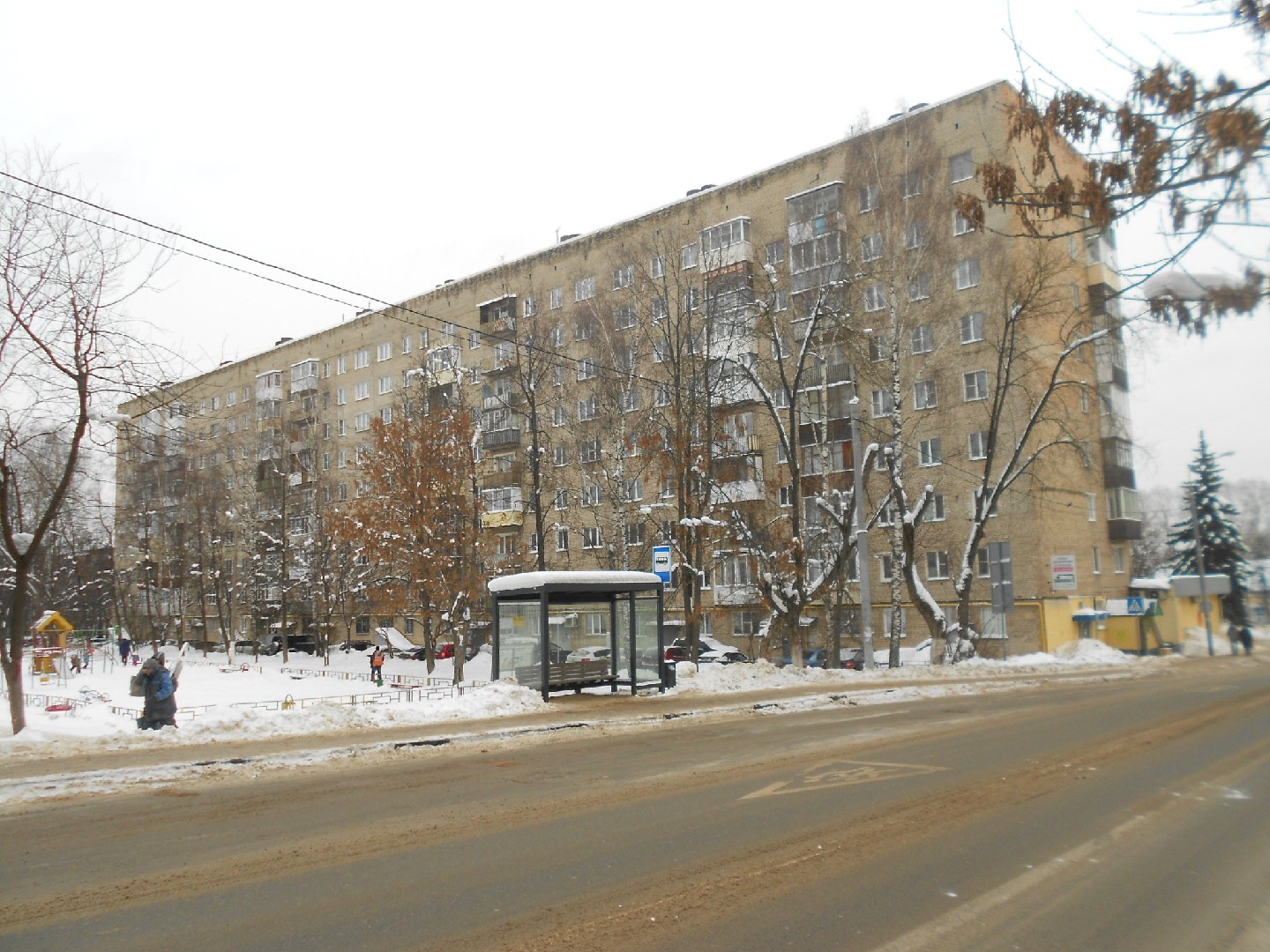 обл. Московская, р-н. Сергиево-Посадский, г. Сергиев Посад, пр-кт. Красной Армии, д. 3-фасад здания