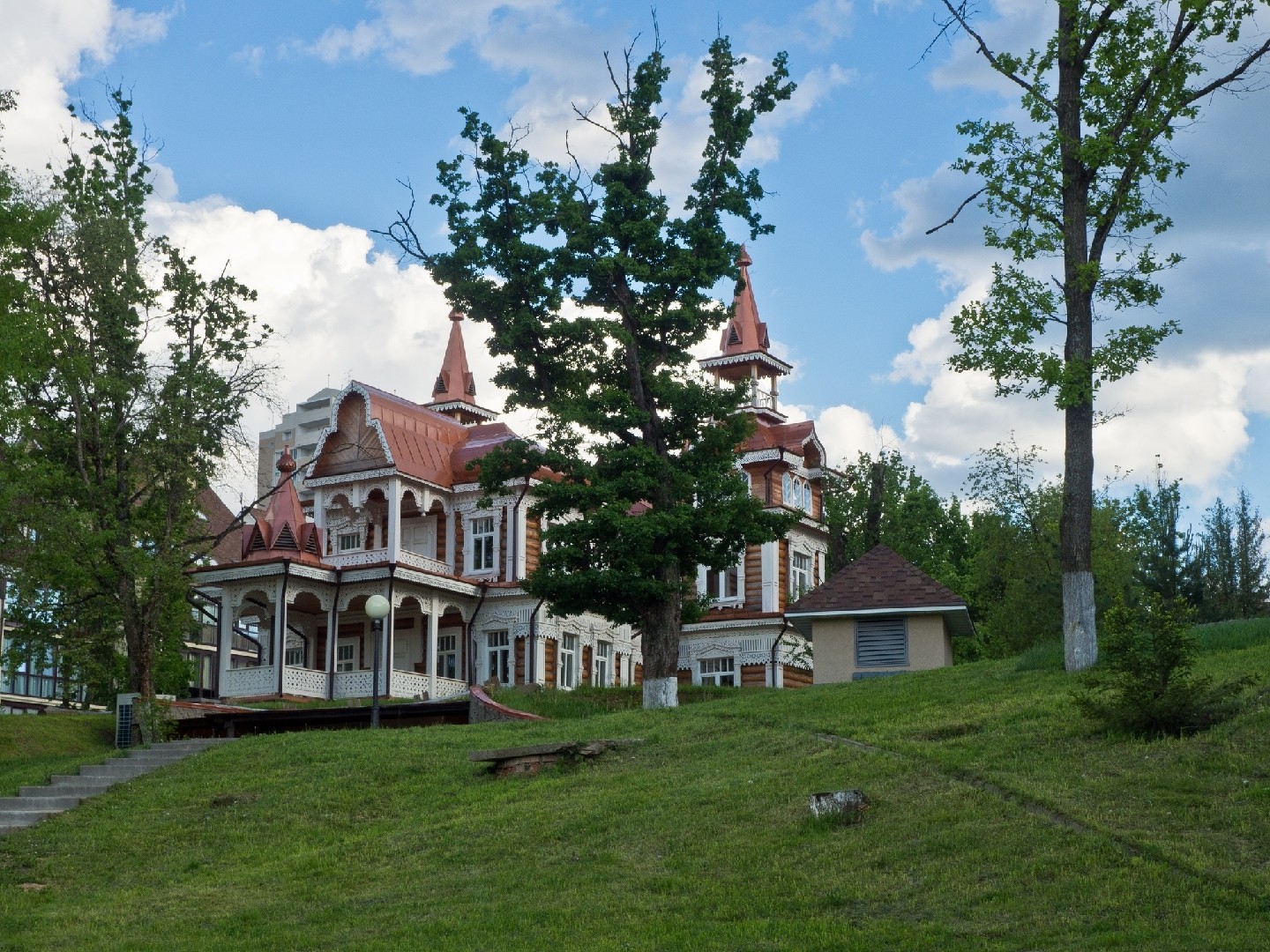 обл. Московская, г. Химки, мкр. Сходня, ул. Микояна, д. 10, к. 1-придомовая территория