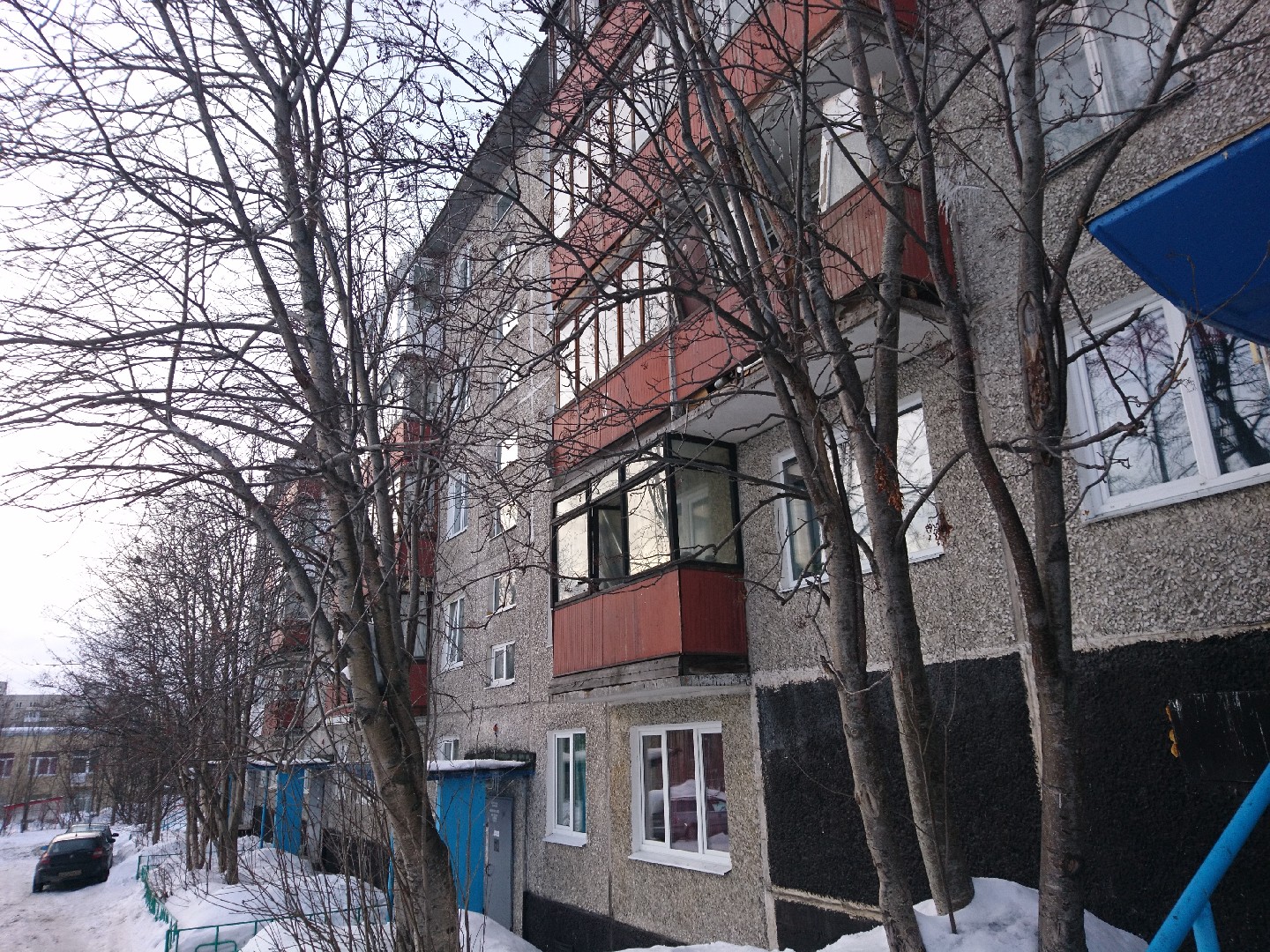 обл. Мурманская, г. Мурманск, ул. Бочкова, д. 2-фасад здания