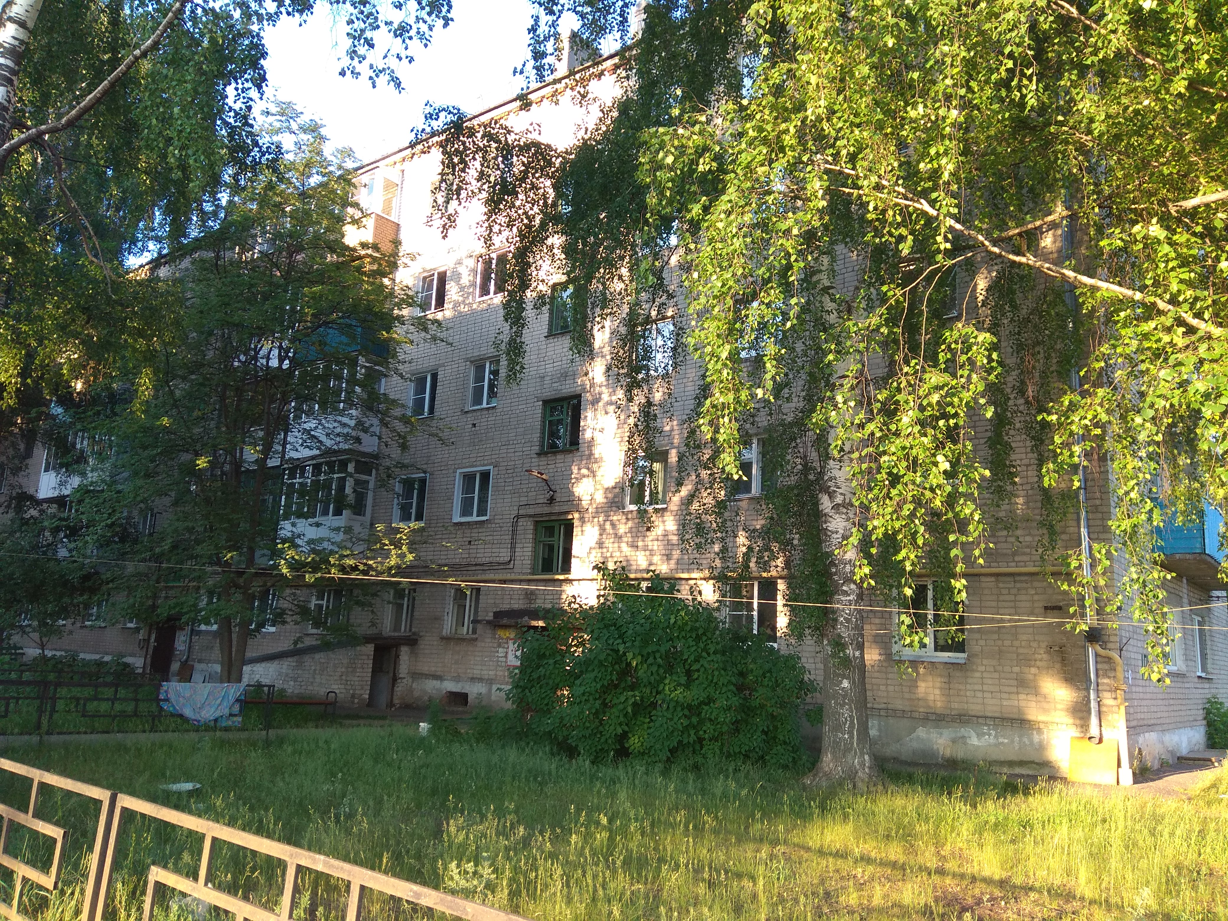 обл. Нижегородская, г. Бор, ул. М.Горького, д. 104-фасад здания