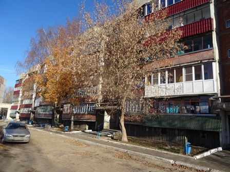 обл. Нижегородская, г. Выкса, рп. Досчатое, мкр. Приокский, д. 17-фасад здания