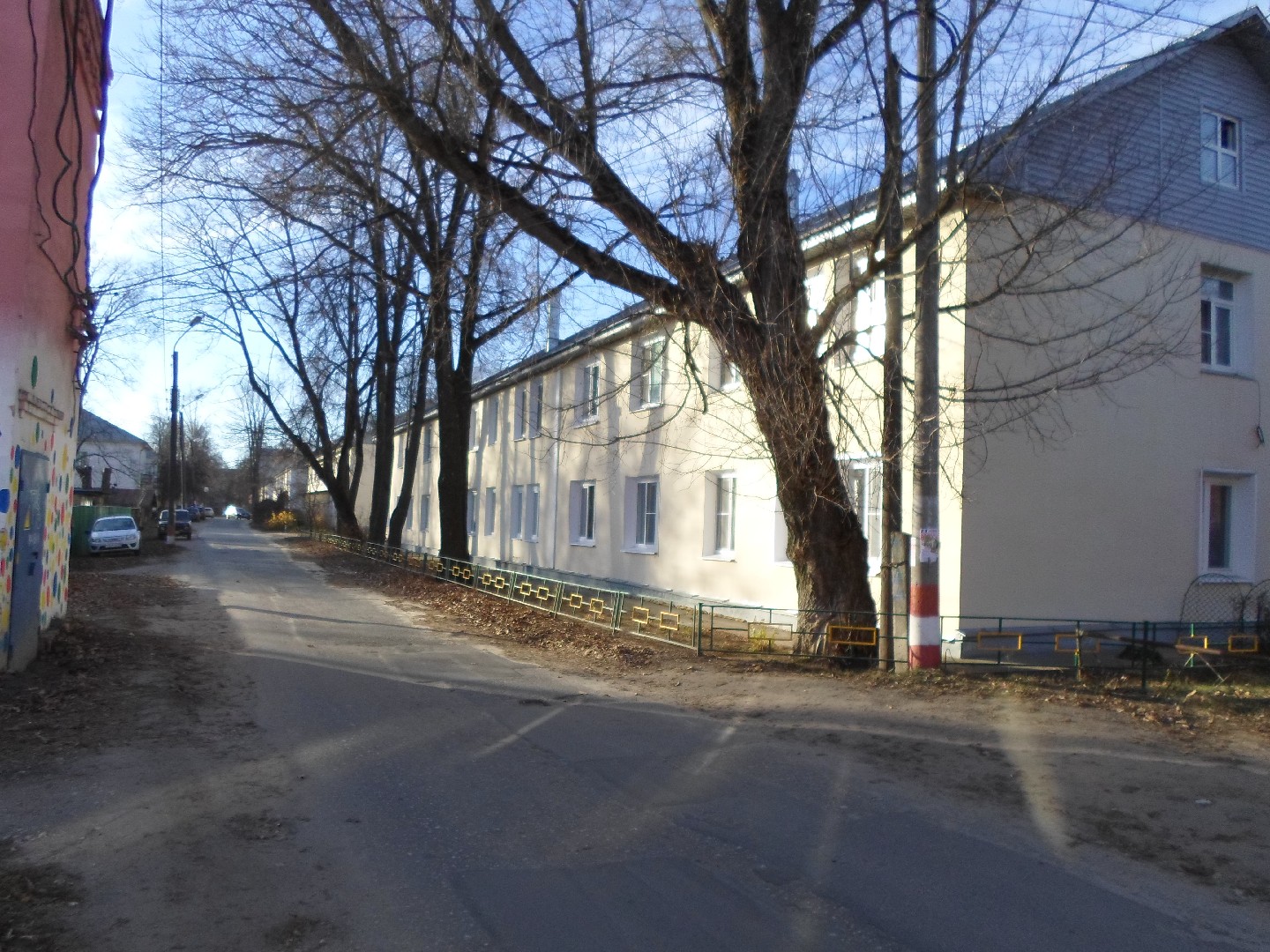 обл. Нижегородская, г. Выкса, ул. Пирогова, д. 9-фасад здания