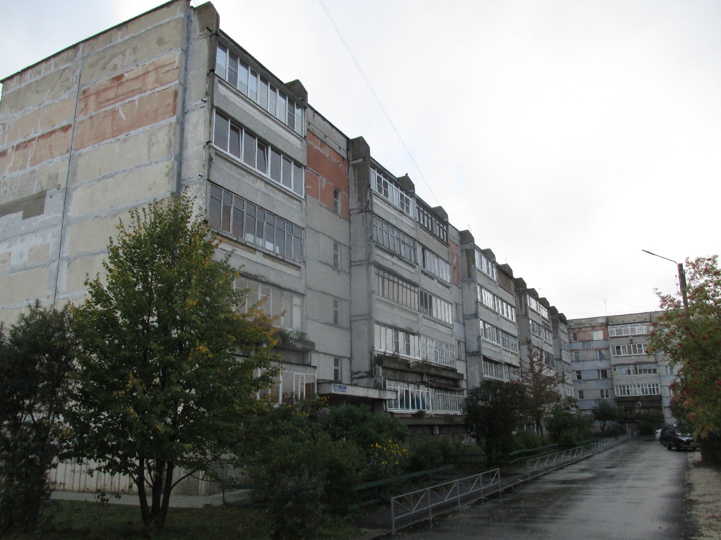 обл. Нижегородская, р-н. Городецкий, г. Заволжье, ул. Рождественская, д. 6-фасад здания