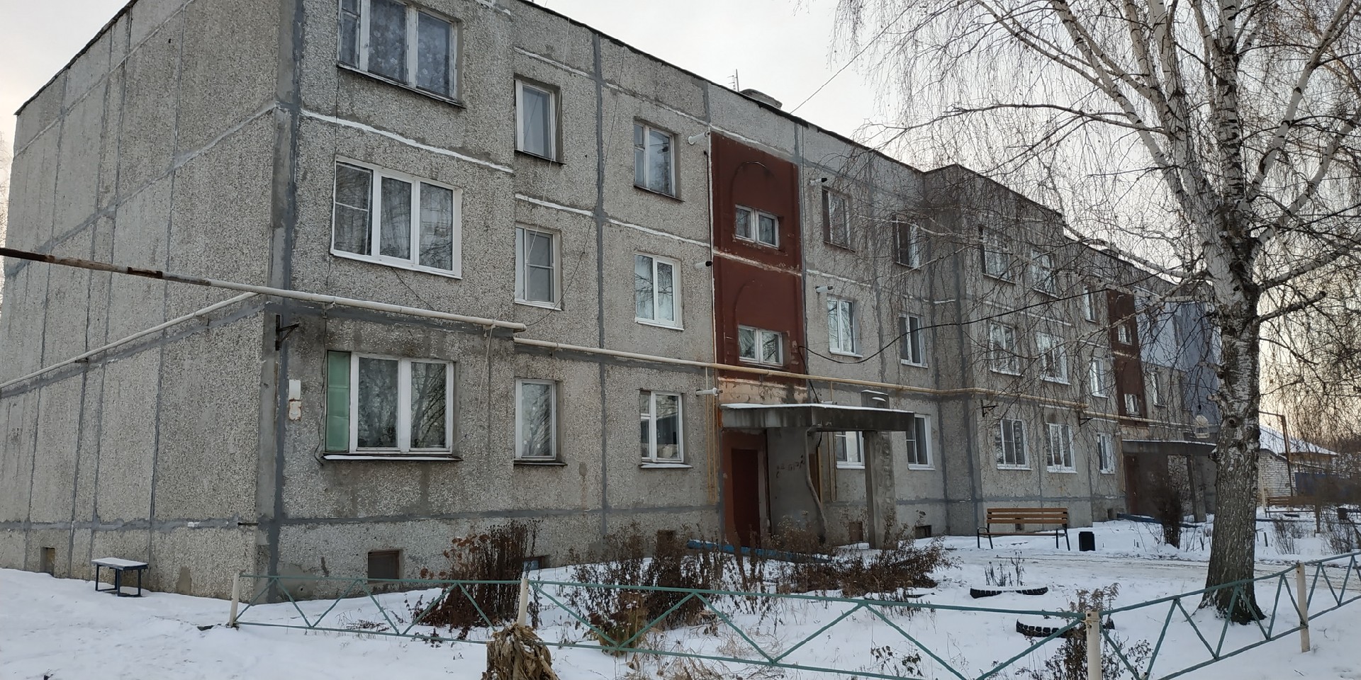 обл. Нижегородская, р-н. Городецкий, с. Смольки (Смольковский с/с), ул. Новая, д. 9-фасад здания