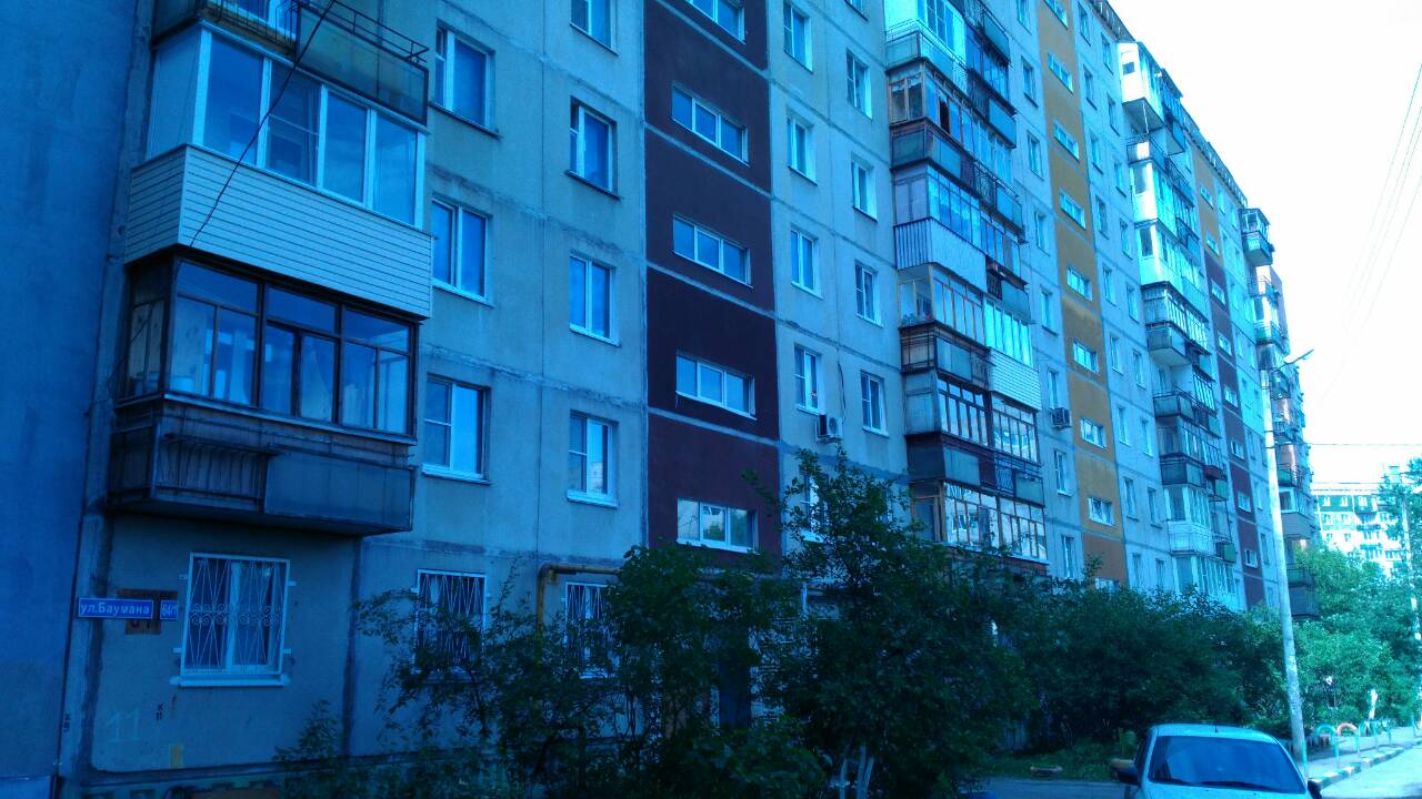 обл. Нижегородская, г. Нижний Новгород, ул. Баумана, д. 64, к. 1-фасад здания