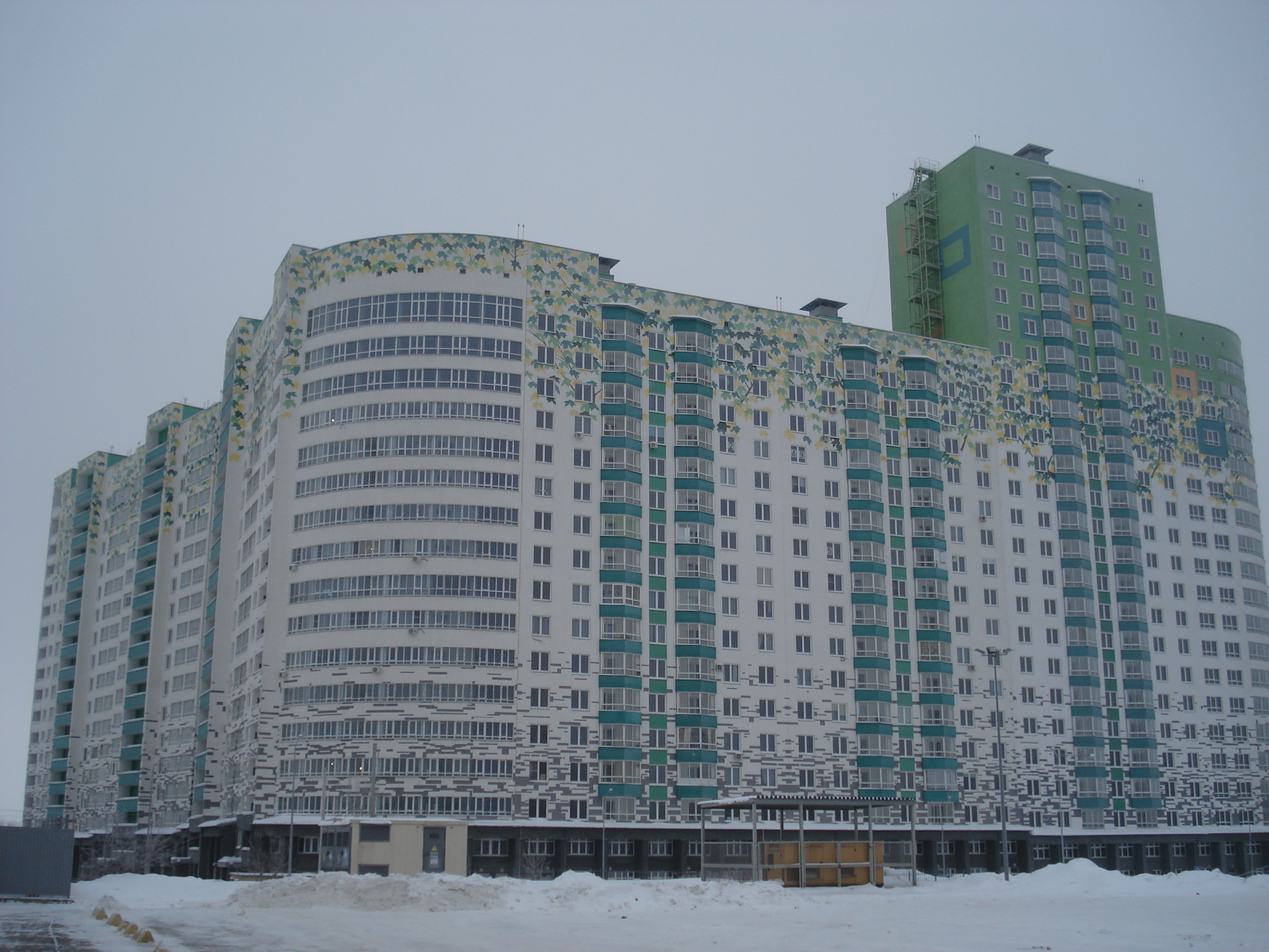 обл. Нижегородская, г. Нижний Новгород, сл. Подновье, ул. Лысогорская, д. 89, к. 2-фасад здания