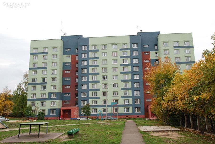 обл. Нижегородская, г. Саров, ул. Шверника, д. 47-фасад здания