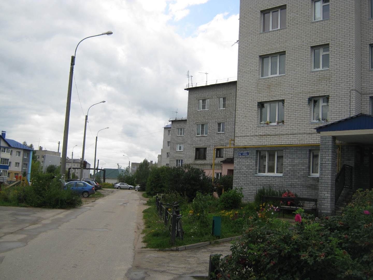 обл. Нижегородская, р-н. Чкаловский, г. Чкаловск, кв-л. Лесной, д. 2а-придомовая территория