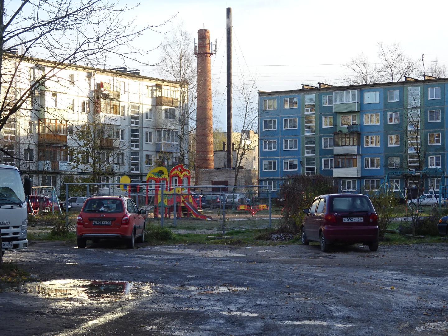 обл. Новгородская, г. Великий Новгород, пр-кт. Александра Корсунова, д. 35, к. 1-придомовая территория