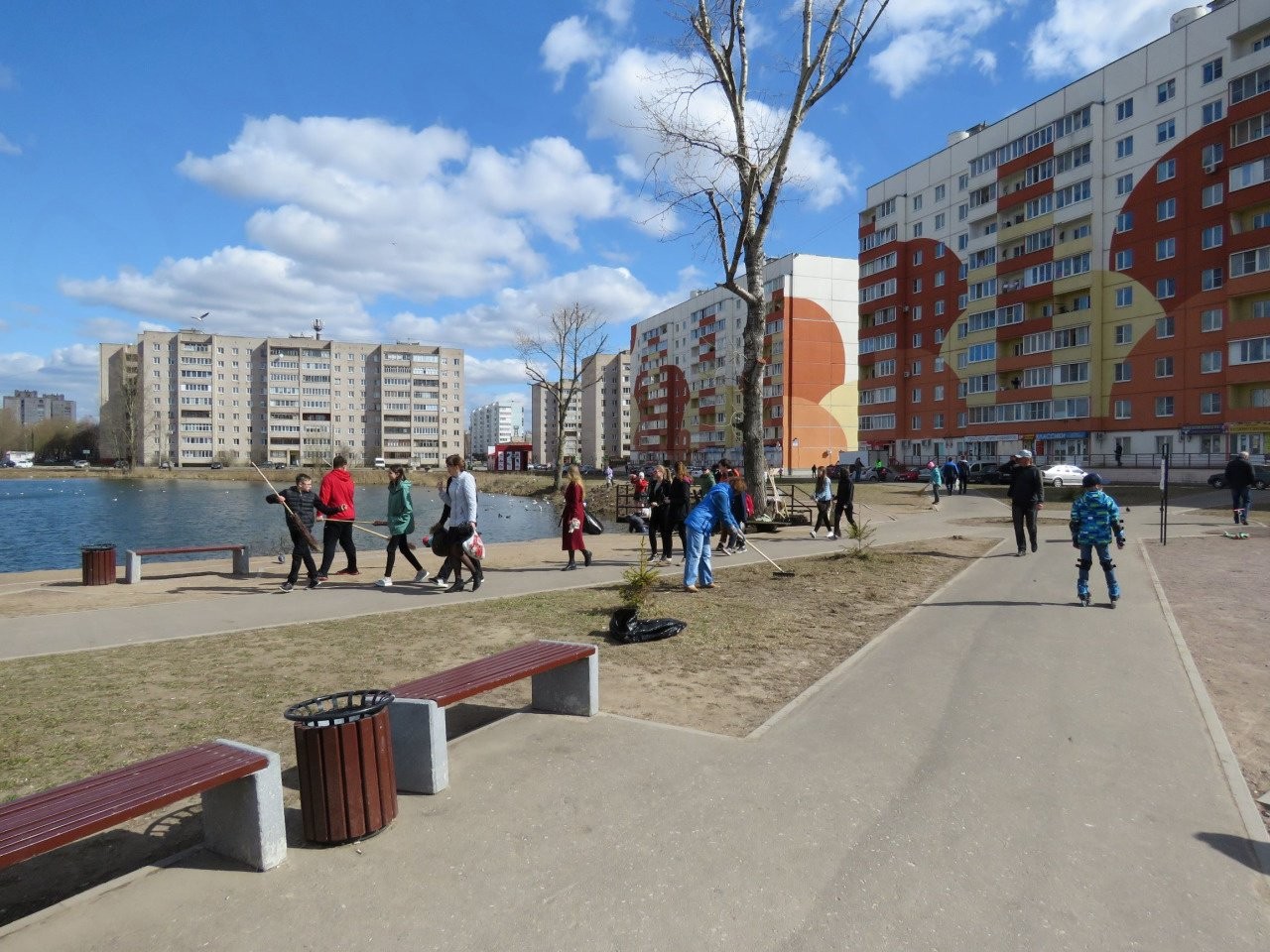 обл. Новгородская, г. Великий Новгород, ул. Большая Санкт-Петербургская, д. 108, к. 3-придомовая территория