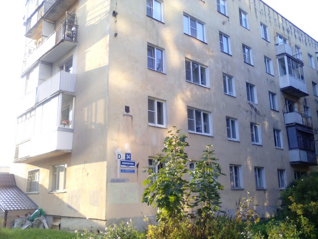 обл. Новгородская, г. Великий Новгород, ул. Ломоносова, д. 34-фасад здания