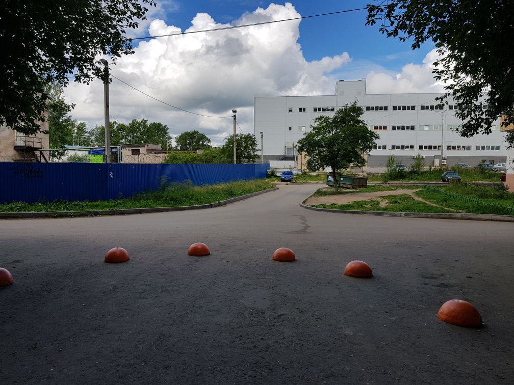 обл. Новгородская, г. Великий Новгород, ул. Щусева, д. 2, к. 1-придомовая территория