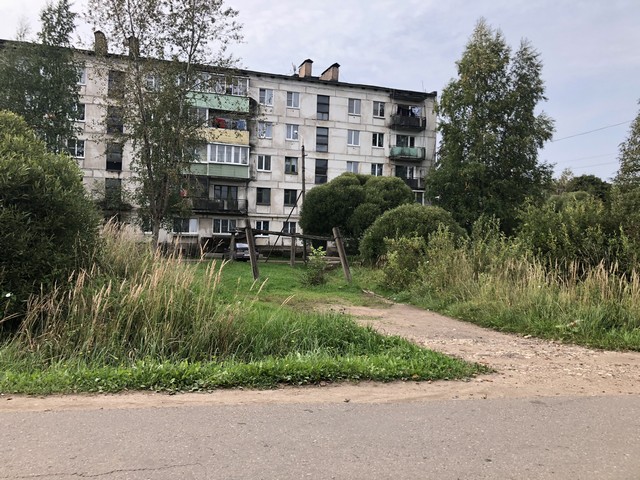 обл. Новгородская, р-н. Маловишерский, г. Малая Вишера, ул. Пушкинская, д. 42 А-придомовая территория