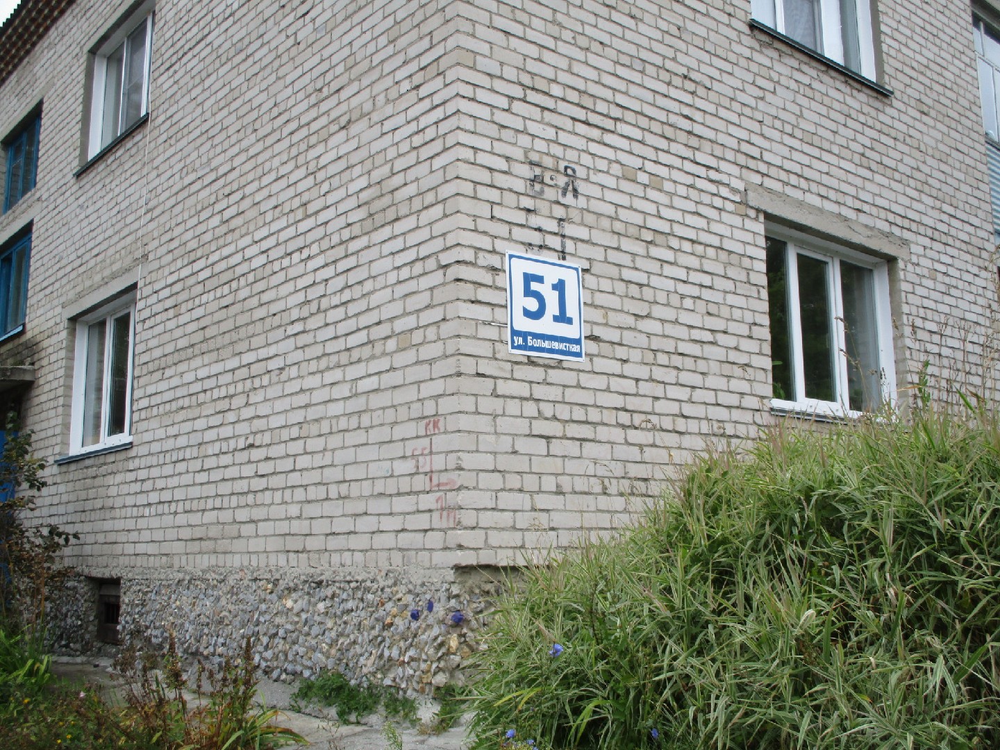 обл. Новосибирская, г. Бердск, ул. Большевистская, д. 51-фасад здания
