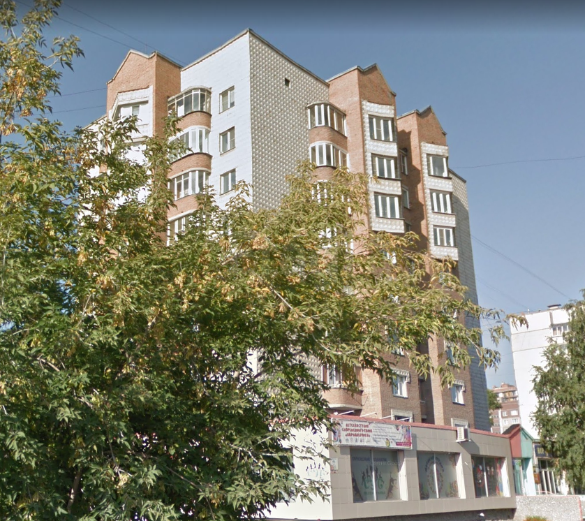 обл. Новосибирская, г. Бердск, ул. Комсомольская, д. 28А-фасад здания