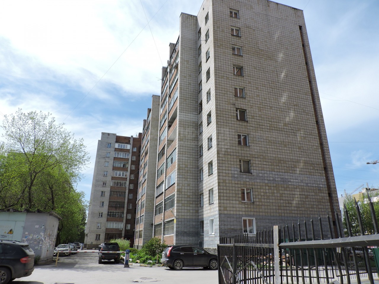 обл. Новосибирская, г. Новосибирск, ул. Балакирева, д. 1-фасад здания