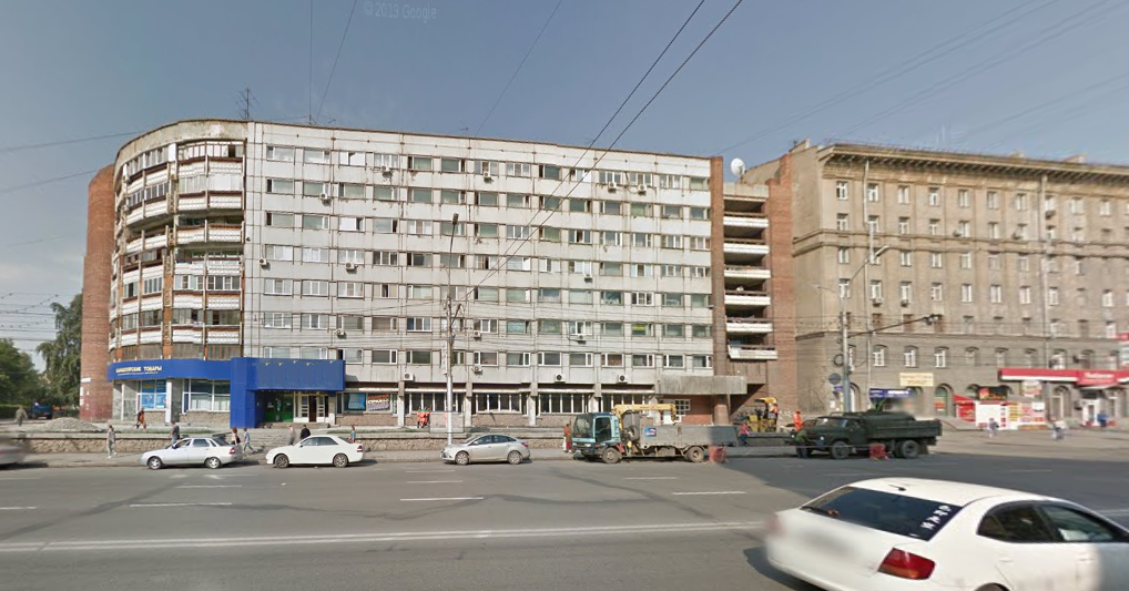 обл. Новосибирская, г. Новосибирск, пр-кт. Красный, д. 155-фасад здания