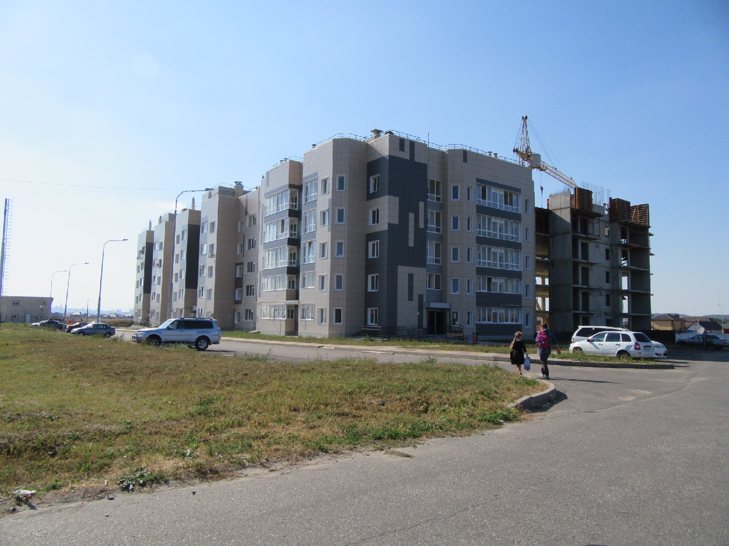 обл. Белгородская, р-н. Белгородский, п. Новосадовый, пер. Васильковый, д. 3-фасад здания